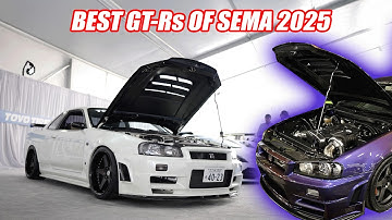 GT-Rs and Nissans of SEMA Show 2025 - Gold Engine Bay R34, VR38 Infiniti and More!