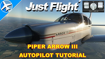 Hoe je de Just Flight Piper Arrow Autopilot in Microsoft Flight Simulator gebruikt
