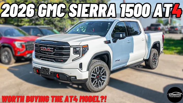 2026 GMC SIERRA 1500 AT4! | *Full Walkaround Review* | WORTH Buying The AT4 Model?!