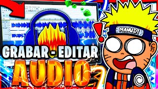 ⚡La MEJOR APLICACION para GRABAR y EDITAR AUDIO 🔊 DESCARGAR AUDACITY | GRABAR MI VOZ EN PC 😍 2024 screenshot 4