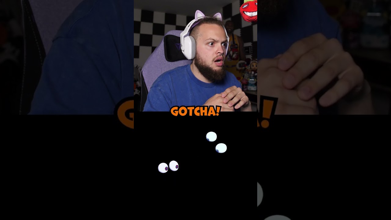 He's right behind me, isn't he...