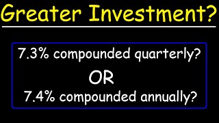 Which Investment Will Yield a Greater Return?