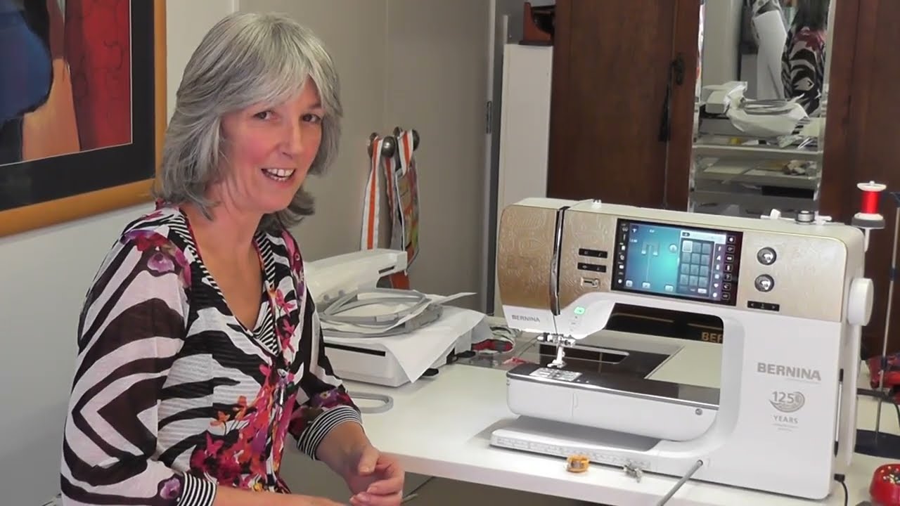 Bernina 7 Series embroidery module Part one