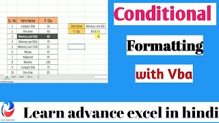 Conditional formatting with vba | conditional formatting with vba code