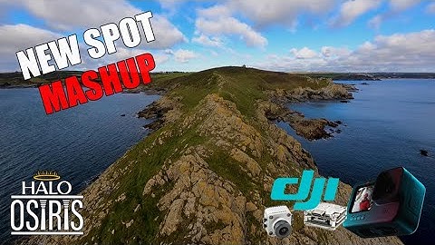 New Spot Mashup - HaloRC Osiris - DJI HD FPV Freestyle - GoPro Hero9