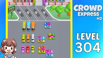 Crowd Express Level 304 Solution Walkthrough