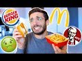 MANGIO I CIBI "MENO PREFERITI" DEI COMMESSI DEI FAST FOOD PER 24 ORE!