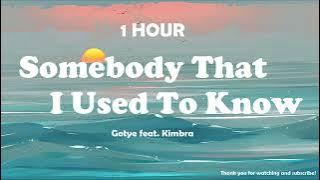 Gotye - Somebody That I Used To Know (feat. Kimbra) ( 1 Hour )