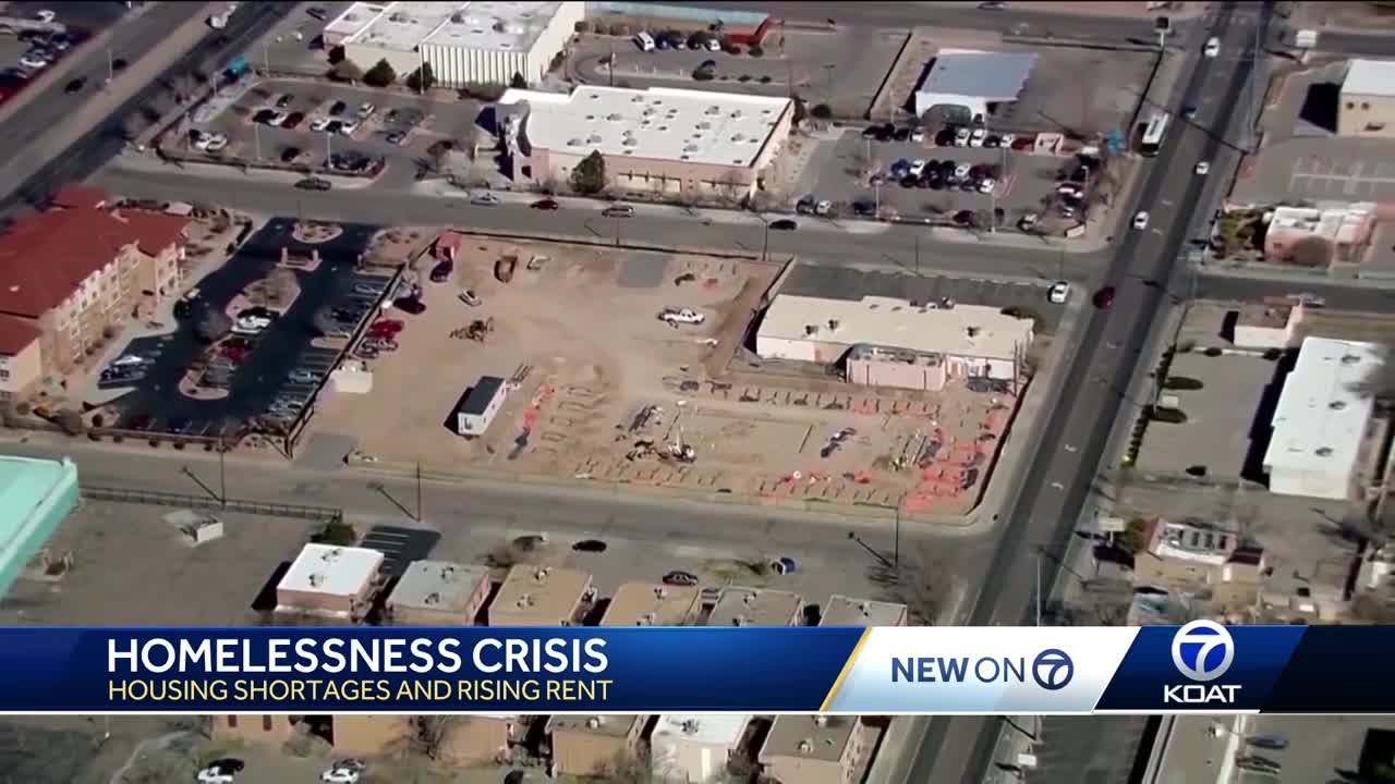 Albuquerque's homeless crisis amid housing shortages, rising rent - YouTube
