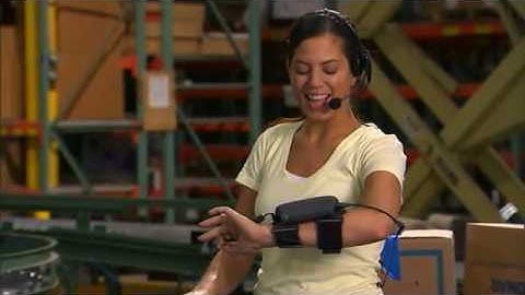 Motorola WT4090 Wearable Computer for data or voice: the best solution for picking and sorting