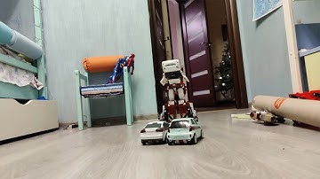 Stop Motion Tobot Robot Transformer