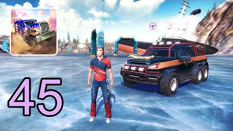 FROZEN LAKE Map Unlocked | OTR - Offroad Car Driving Gameplay part 45 (Android, iOS)