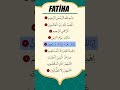 Fatiha Suresi 