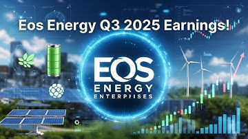 สรุปผลประกอบการ Eos Energy Q3 2025 | AI วิเคราะห์แนวโน้มหุ้นพลังงานอนาคต