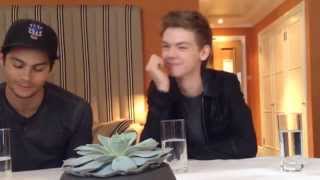 Thomas Sangster + Dylan O'brien || dylmas || can't stand it