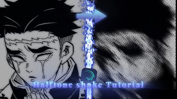 How To Make Halftone Shake In Alight Motion #tutorial