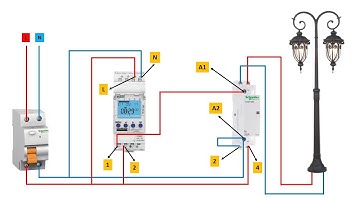Schneider ICT Single Phase Contactor with Timer | Schneider ICT | timer