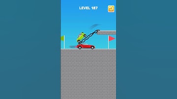 Draw Bridge Puzzle Game Level 187 #shorts