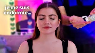 ASMR | +30 minutes de MASSAGE par mon copain (je me suis endormie)