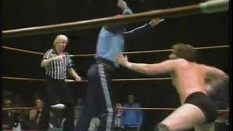 Ted DiBiase vs. Mr. R. WCW, February 1984.