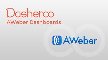 AWeber Dashboards with Dasheroo Business Dashboards