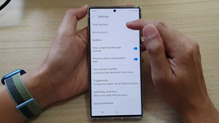 Galaxy S22/S22+/Ultra: How to Enable/Disable Auto Download Files Over Mobile Data for Messages