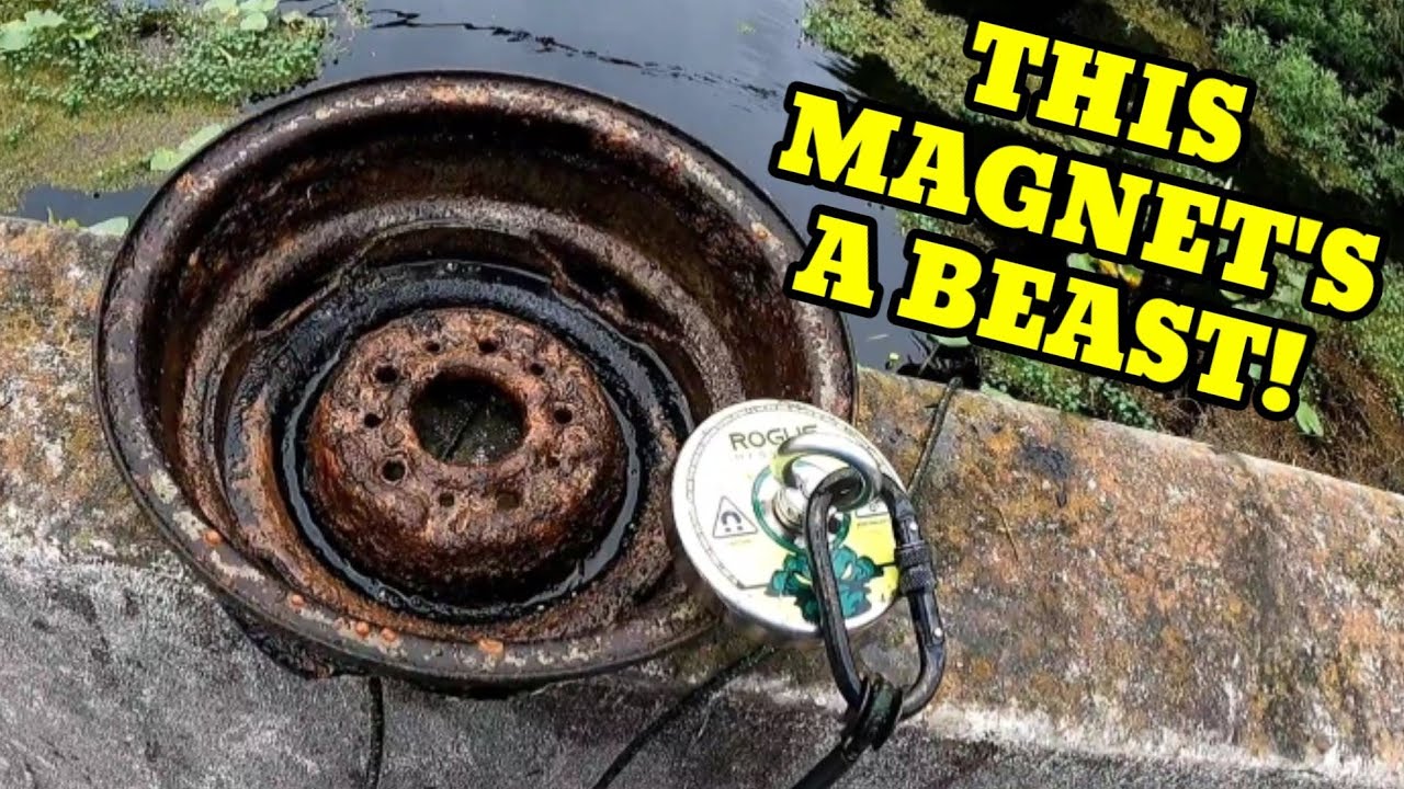 Magnet Fishing With The Beast By Rogue Magnetics 