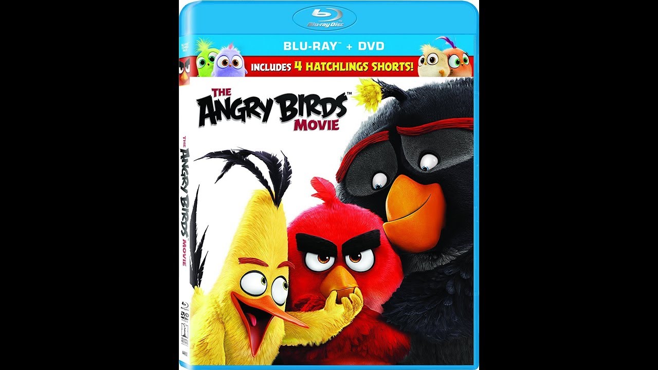  Opening to The Angry Birds Movie 2016 Blu-ray