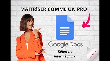 GOOGLE DOCS : FAIRE UN SOMMAIRE AUTOMATIQUE
