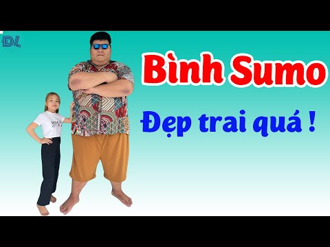 Video Bình sumo bối rối khi mặc quần áo đại gia, tiếp khách... - youtube