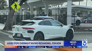 Court halts overnight charging for Waymo cars in Santa Monica lot due to noise complaints