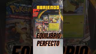Abriendo blíster de Chikorita de Equilibrio Perfecto - Pokémon TCG