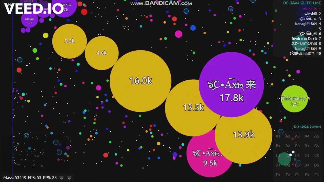 Agar.io Turkey  #1 MOMENTS