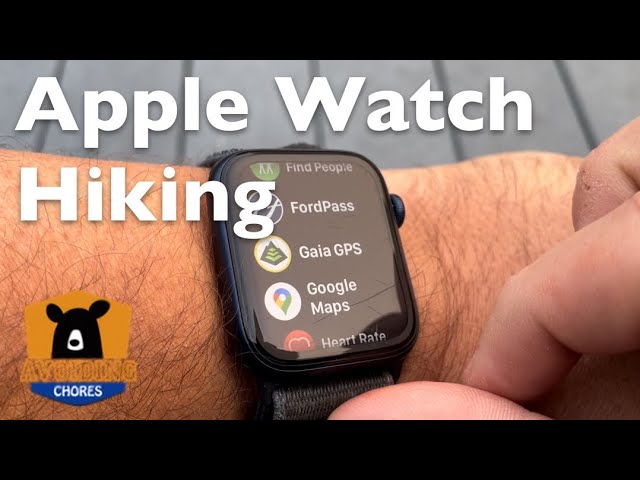 How to Gaia GPS Apple Watch To Record A Hike - YouTube