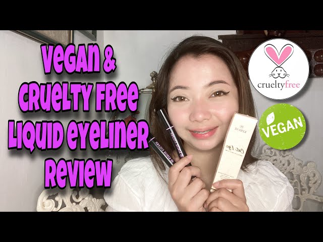 Vegan & cruelty free liquid eyeliner review | KIMUSE liquid eyeliner review  - YouTube