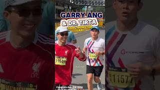 AKHIRNYA GARRY ANG DAN DR TIRTA IKUT LARI MARATON LAGU #garryang #drtirta