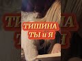 Тишина ТЫ и Я