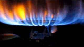 Rheem Water Heater - Yellow Flames