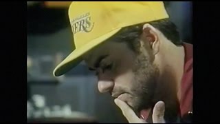 George Michael in studio, 1990 - "Praying for Time" chords