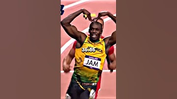 The Fastest Race in History! #olympicathlete #teamjamaica #sprinter #4x1 #4x4 #usainbolt #yohanblake