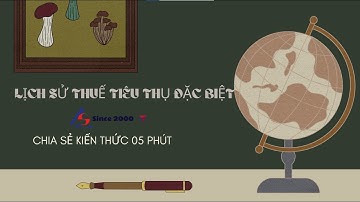 Lịch sử thuế tiêu thụ đặc biệt | Kiểm toán AS