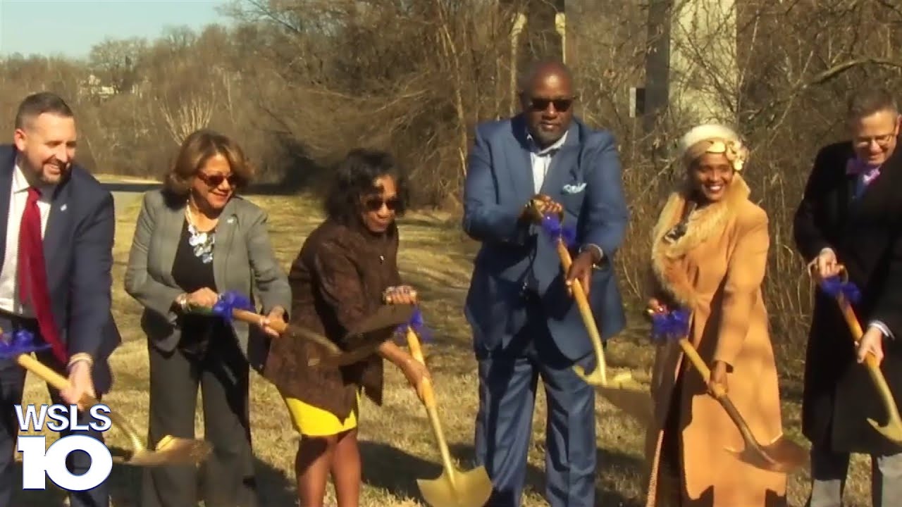 Groundbreaking ceremony held for Wasena Bridge project in Roanoke - YouTube