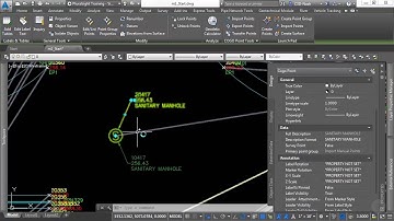 Utilizing the Survey Database in AutoCAD Civil 3D