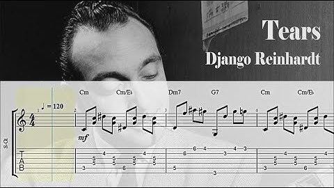 Tears - Django Reinhardt | Gypsy Guitar Tab