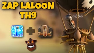 ZAP LALOON TH9 | A MELHOR ESTRATÉGIA PARA CV9 2020 - Clash of clans