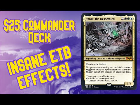 mtg etb commander deck Commander Masters
