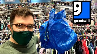 I Went to 5 Goodwills in 1 Day!  (Thrift with me)
