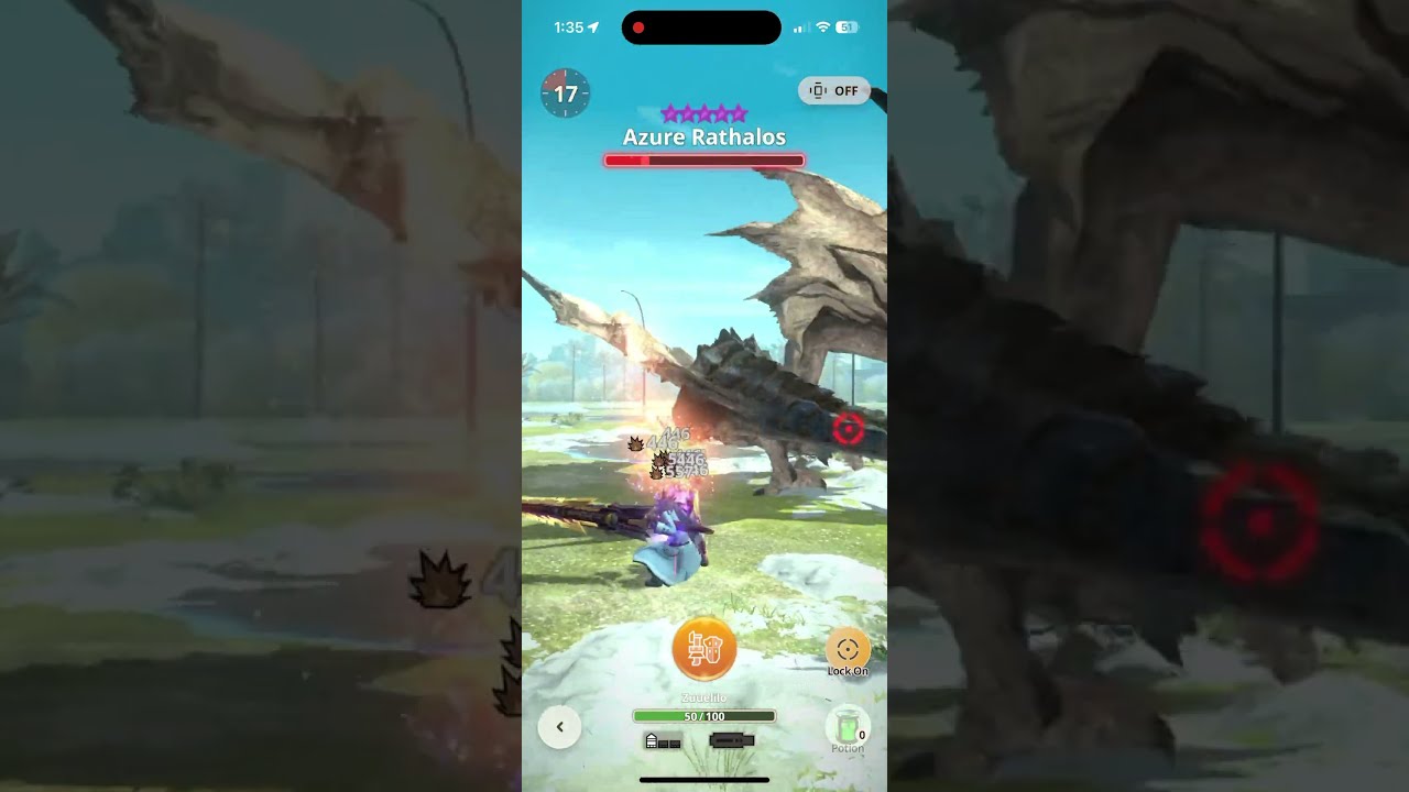 Azure Rathalos Urgent Season 4 10 Vs Magna GL