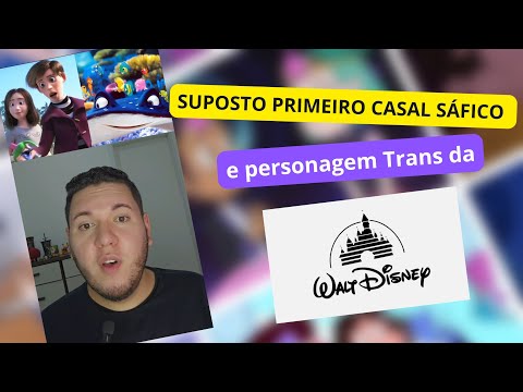 SUPOSTO PRIMEIRO CASAL SÁFICO E PERSONAGEM TRANS DA DISNEY