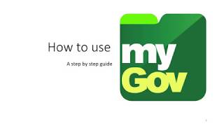 How to use myGov Tutorial screenshot 5